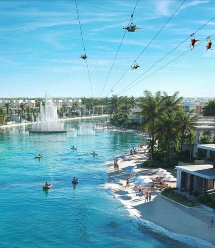 Front entrance at DAMAC Islands 2