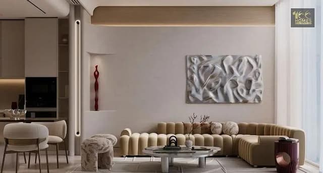 Interior at SAMANA Boulevard Heights in Dubai Land Residence Complex