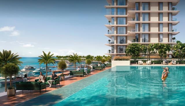 Room design at Marina Views by Emaar Properties