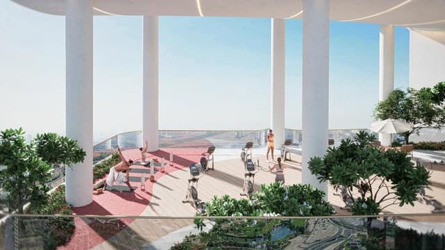 RAK Central - Living space at Azure by Lapis