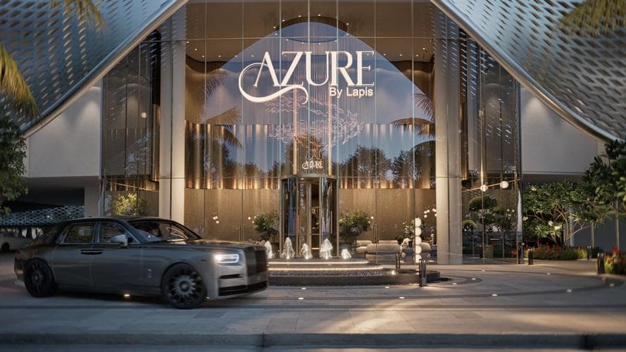 Azure by Lapis Room design in RAK Central