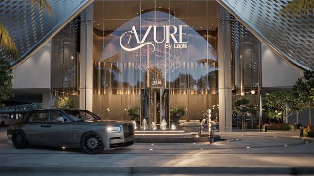 Azure by Lapis Room design in RAK Central