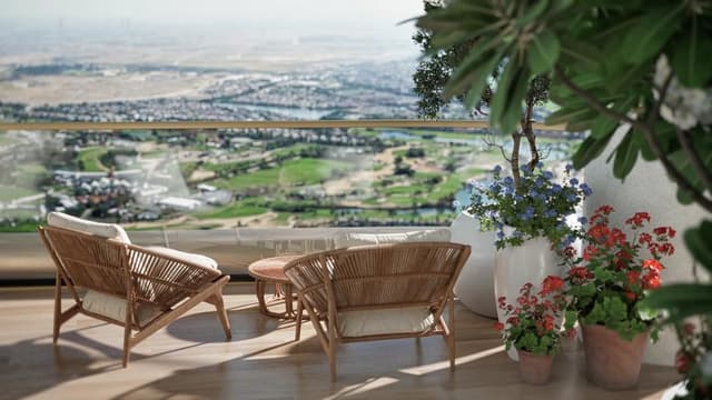 Indoor area at Azure by Lapis by Lapis Properties in RAK Central