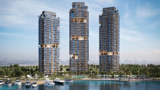 Dubai Design District - Living space at The Edit at d3