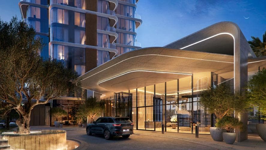 Building design at The Edit at d3 in Dubai Design District