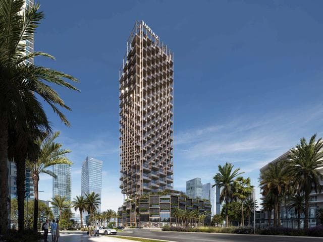 Building facade at SYMPHONY by Imtiaz by imtiaz in Meydan Horizon