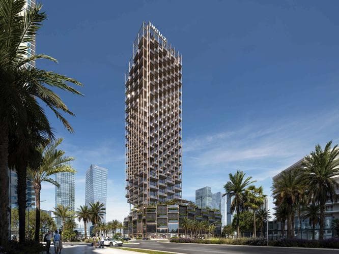 Building facade at SYMPHONY by Imtiaz by imtiaz in Meydan Horizon