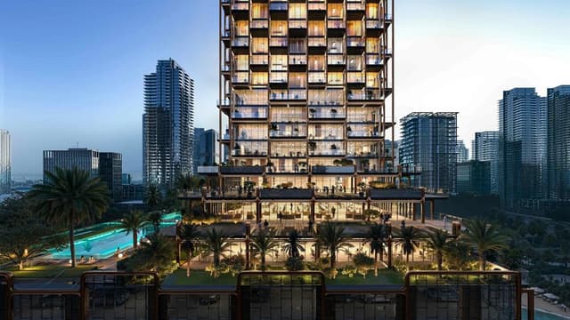 Meydan Horizon - Living space at SYMPHONY by Imtiaz