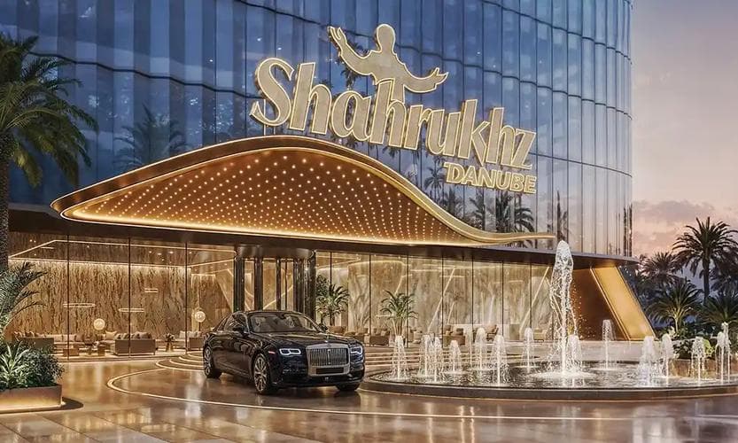 Front entrance at SHAHRUKHZ by Danube