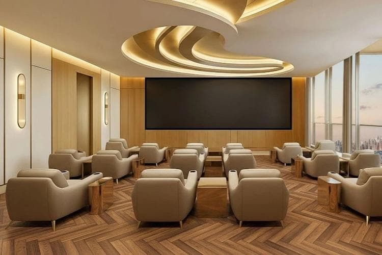 Sheikh Zayed Road - Living space at SHAHRUKHZ by Danube