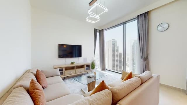Dubai Creek Harbour - Living space at CREEK Haven