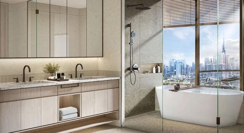 Interior at Atelis at D3 in Dubai Design District
