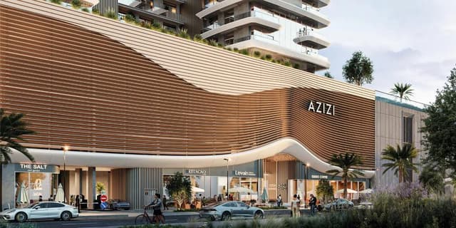 Front entrance at Azizi Leily