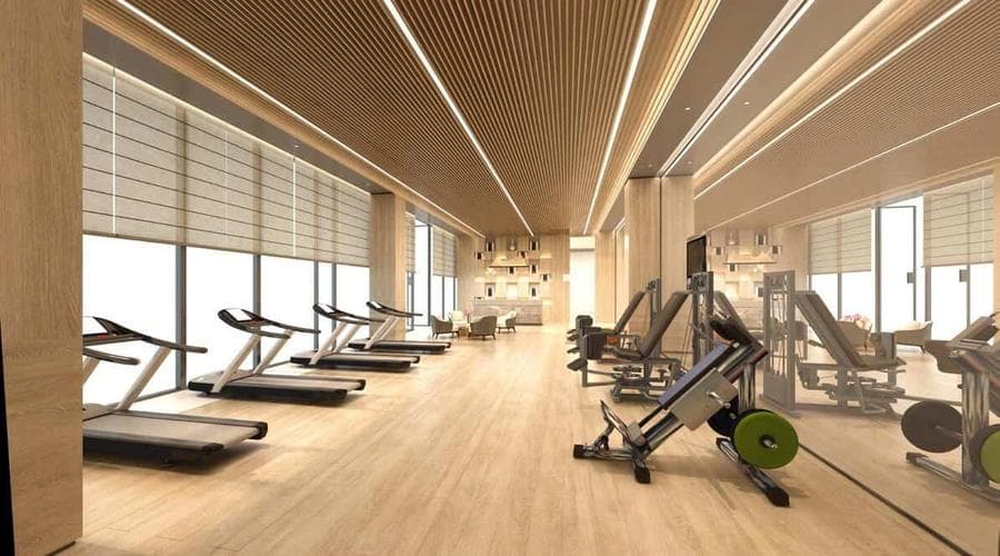 Wasl Gate – Jebel Ali - Living space at AZIZI GABRIEL