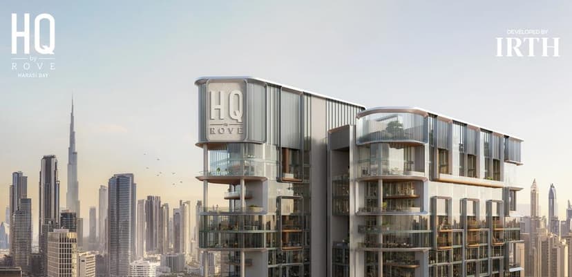 Interior at HQ by Rove in Business Bay