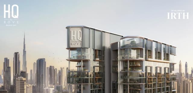 Interior at HQ by Rove in Business Bay