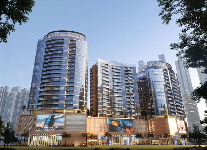 Front entrance at Orchid Towers
