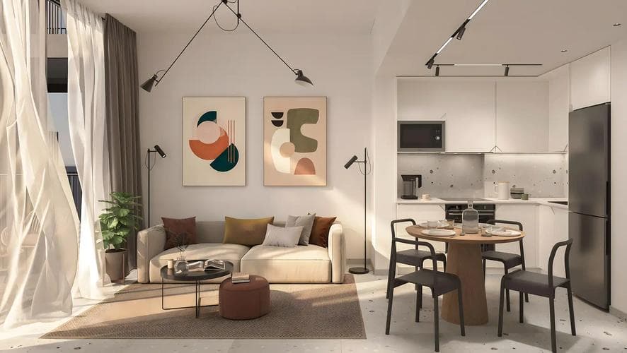 MetroPoint Room design in Wasl Gate – Jebel Ali