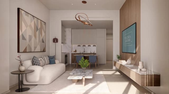 FLORA SHORE Room design in Dubai Island