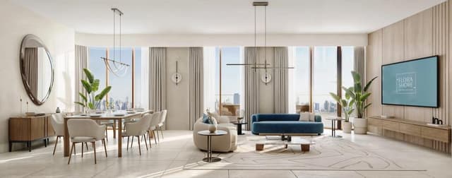 Indoor area at FLORA SHORE by OCTA in Dubai Island