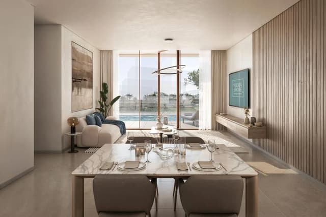 Building design at FLORA SHORE in Dubai Island