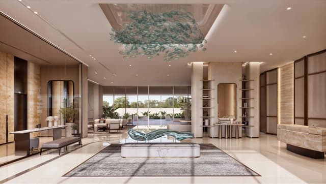 Living space at FLORA SHORE by OCTA
