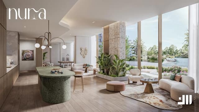 Building design at Nura in Mina Al Arab