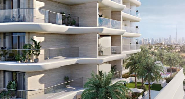 Living space at Rabdan Gardens by Rabdan Developments