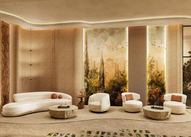 Room design at Rabdan Square in Meydan