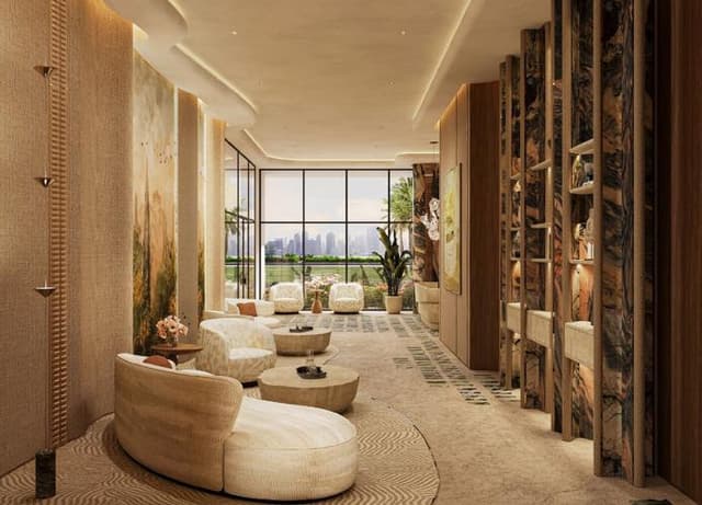 Apartment interior at Rabdan Square
