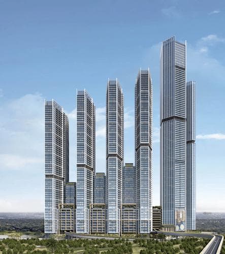 Indoor area at Sobha Central Mall by sobha in Jebel Ali Village