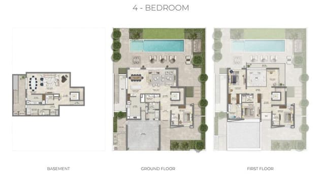 Indoor area at Mareva - The oasis by Emaar Properties in The Oasis