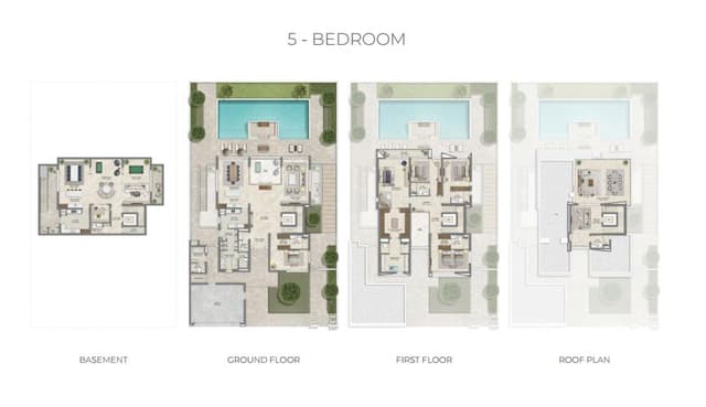 Building design at Mareva - The oasis in The Oasis