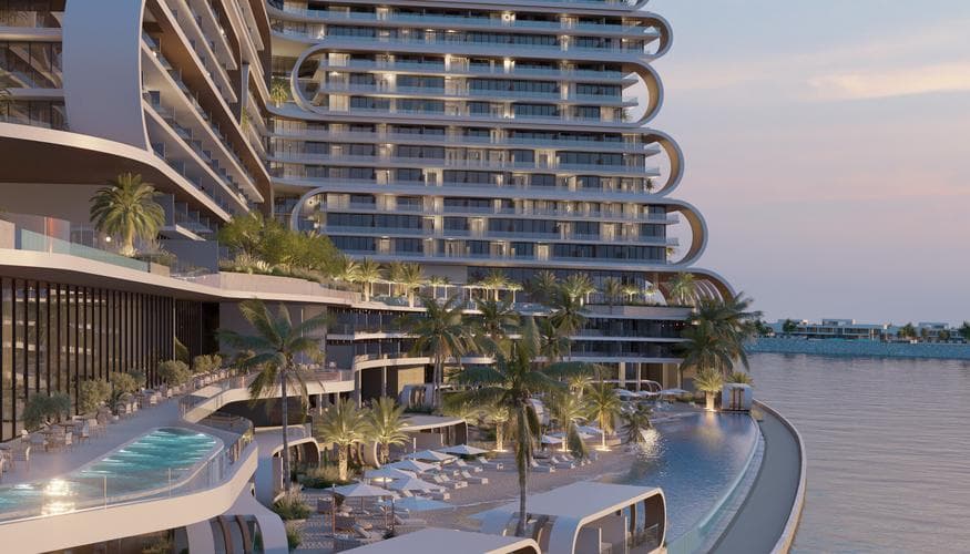 Front entrance at JW Marriott Residences