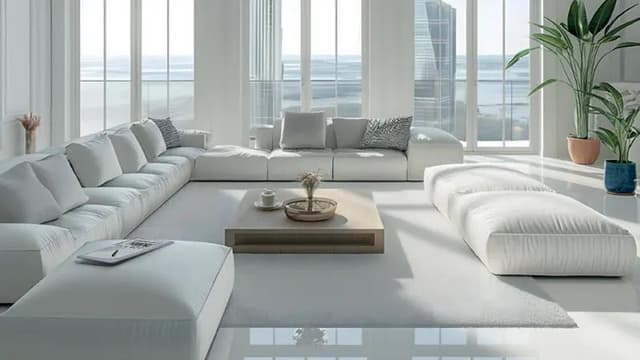 Interior at Tiger Sky Tower in Business Bay