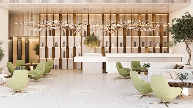 Majan - Living space at Jade Tower