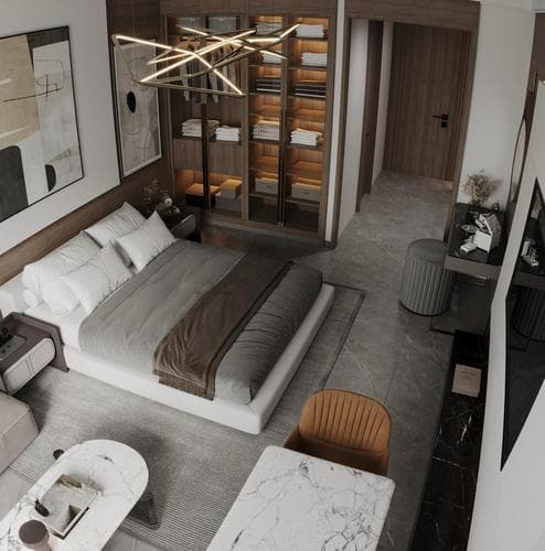 Interior at Electra in JVC (Jumeirah Village Circle)
