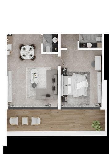 Acube Developments Electra - Room design