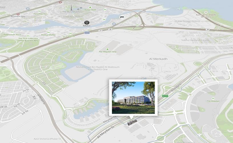 Building design at The 100 - Meydan in Nad Al Sheba 1