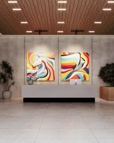Interior at The 100 - Meydan by The 100 in Nad Al Sheba 1