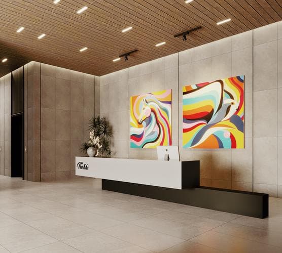 Front entrance at The 100 - Meydan by The 100