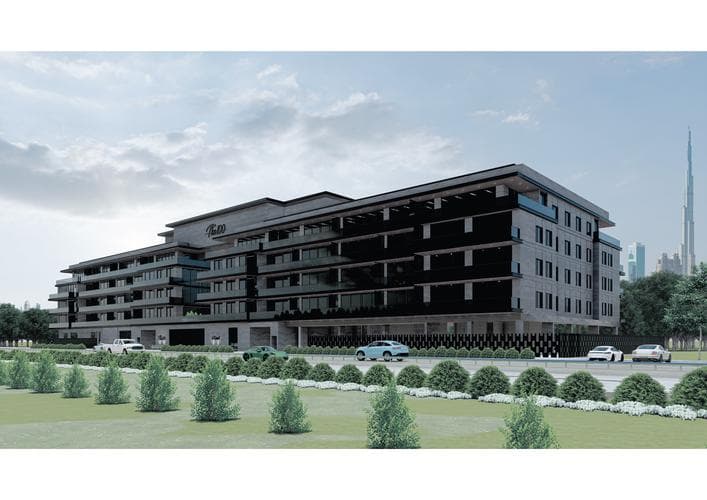 Living space at The 100 - Meydan in Nad Al Sheba 1