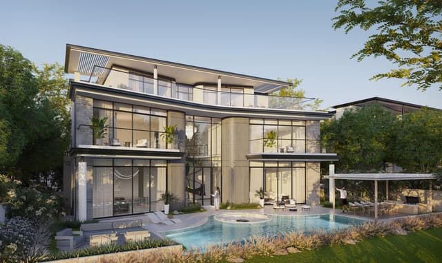 Living space at Karl Lagerfeld Villas by Taraf
