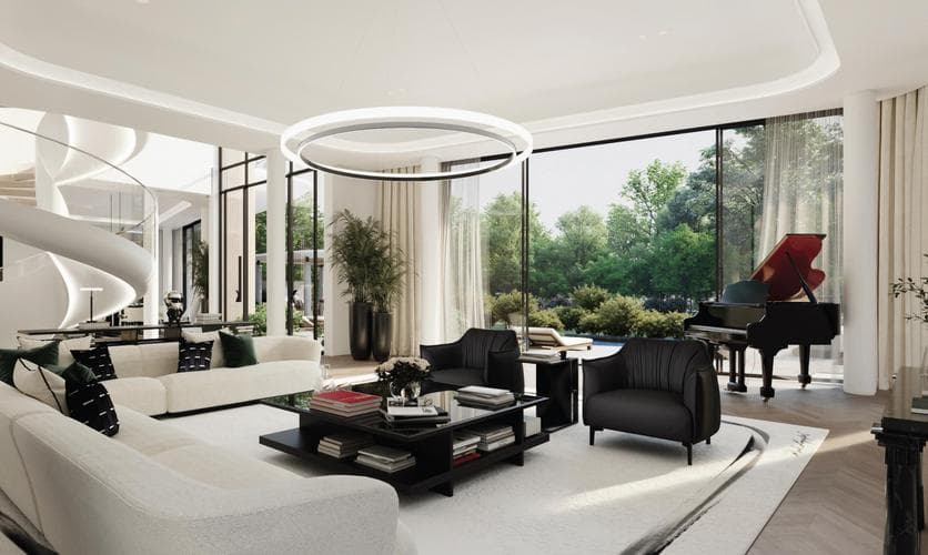 Karl Lagerfeld Villas Building facade in Mohammed Bin Rashid City