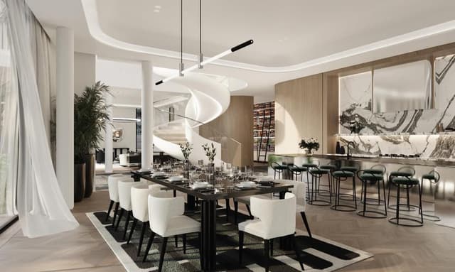 Interior at Karl Lagerfeld Villas by Taraf in Mohammed Bin Rashid City