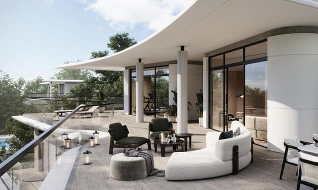 Front entrance at Karl Lagerfeld Villas by Taraf