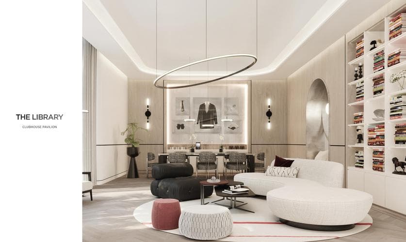 Building facade at Karl Lagerfeld Villas by Taraf in Mohammed Bin Rashid City