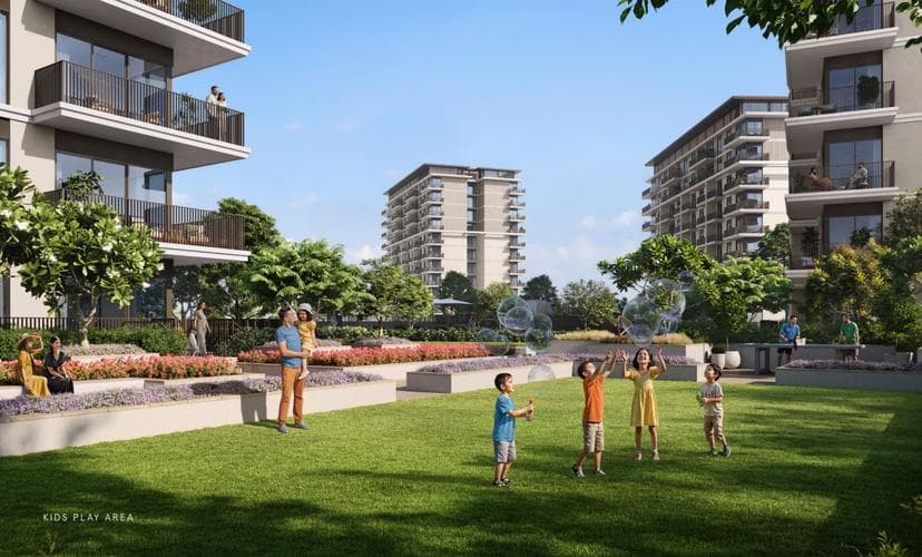 Vista Ridge building exterior in Emaar South Dubai