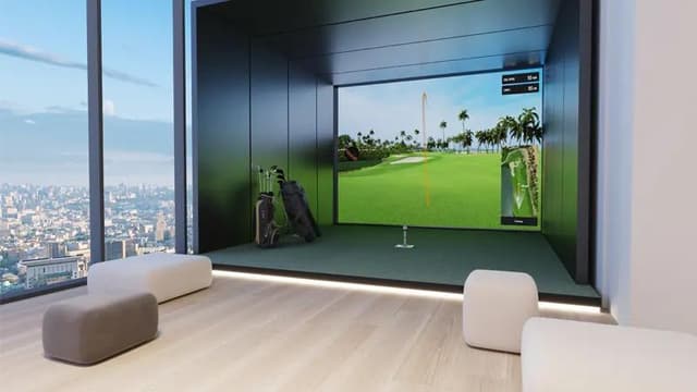 Living space at Samana Ivy Gardens 2 by Samana Developers