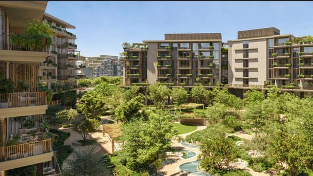 Arancia Yards residences with scenic community views